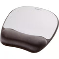 Fellowes Memory Foam Mouse Pad Black, Silver
