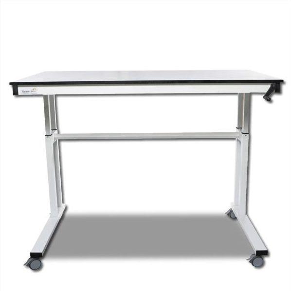 Crank Handle Height Adjustable Lab Table 1500mm